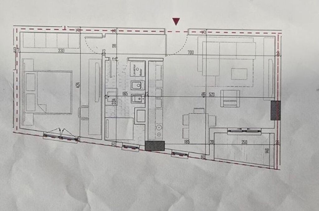 Apartment 1+1 Economic for Sale, Ringside Residences, Paskuqan