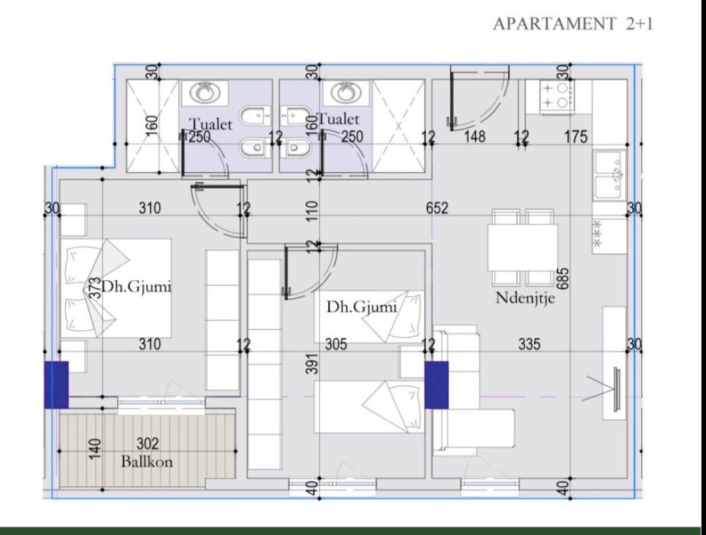 ✨Appartamento 2+1 Economico in Vendita | 📍Ex Dogana, Tirana Entry 2