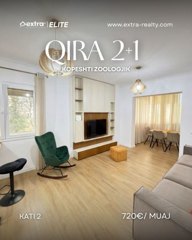 🔥 Modern apartment for rent 2+1+ Parking Spot 🔥 Zoological Garden, Tirana