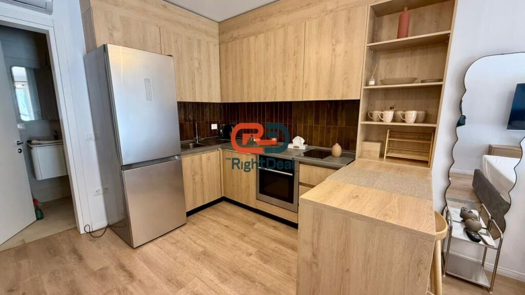 In Dhermi, At Sofo Duni Complex, Studio Apartment Totally Invested, With Parking Space !!