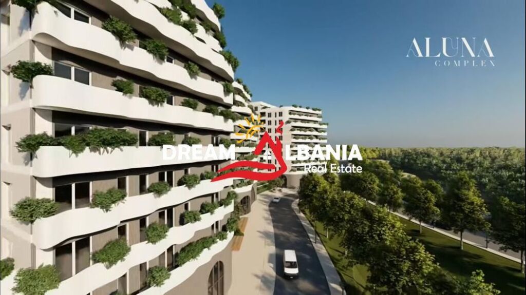 1+1 apartments for sale in Paskuqan at the Aluna Complex in Tirana (ID 41111528 )