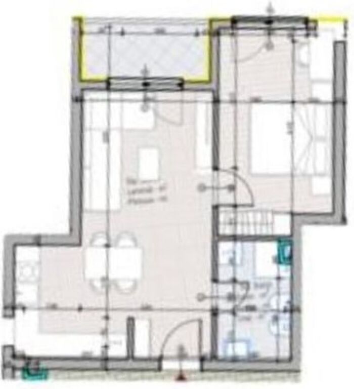 1+1 apartments for sale in Paskuqan at the Aluna Complex in Tirana (ID 41111528 )