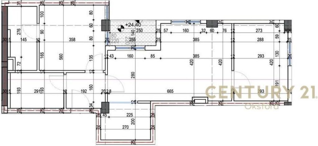 SHITET APARTAMENT 2+1+2 ,TEK KOMUNA E PARISIT! 289,000 €