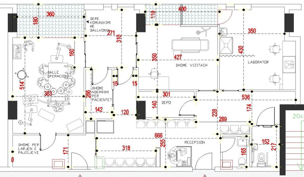 🏥✨ AFFITTASI – APPARTAMENTO 2+1+2 PER UFFICI/CLINICA | Vicino a Kika 2 – Comune di Parigi