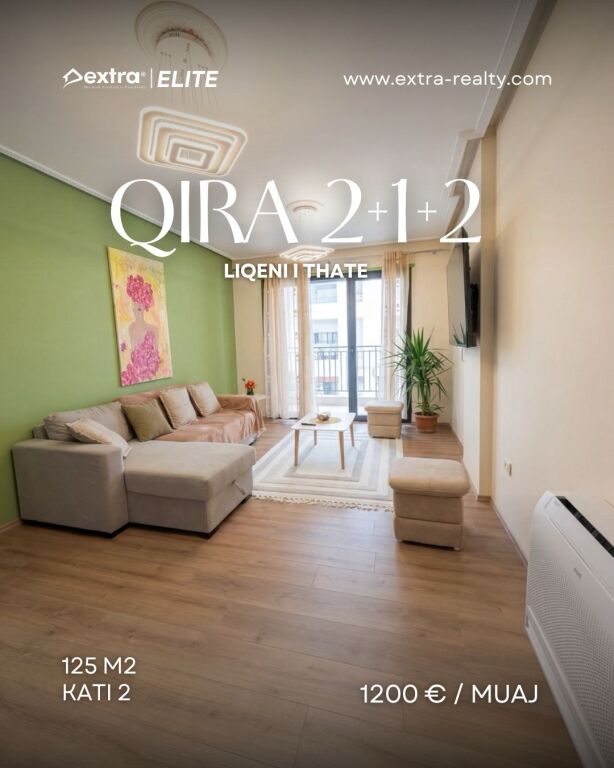 Apartment 2+1+2 for Rent Dry Lake, Tirana
