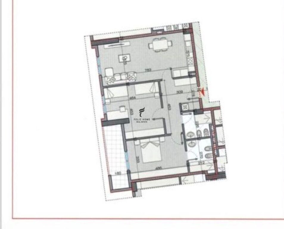 VENDESI APPARTAMENTO 2+1 ASTIR 151.500 EURO FH-57927
