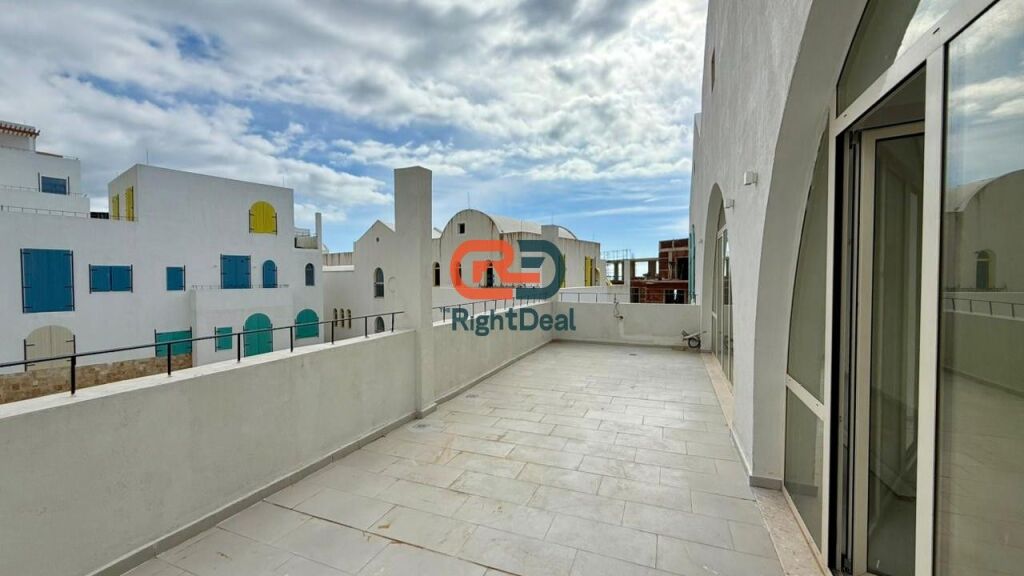 At Santorini Complex 1, In Dhermi, Super Apartment 3+1+2 With Veranda And Parking Spot For Sale !!!