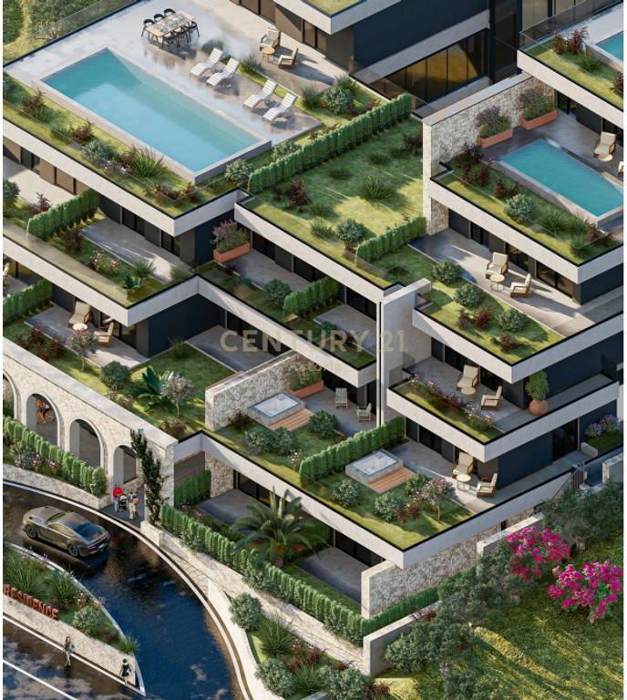 APARTMENT 1+1 FOR SALE AT GREEN TERRACE RESIDENCE, PALASE