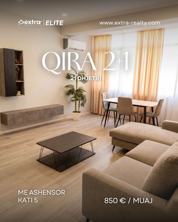 21 December-Apartment 2+1 for Rent