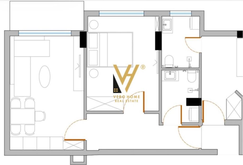 JEPET ZYRE 66 M2 ME QIRA TE KIKA1, KOMUNA E PARISIT 600 EURO