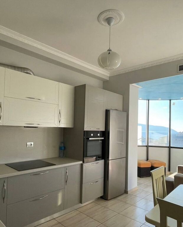 Apartament 2+1 me Pamje Deti me Qera Afatgjatë - Lungomare, Vlore