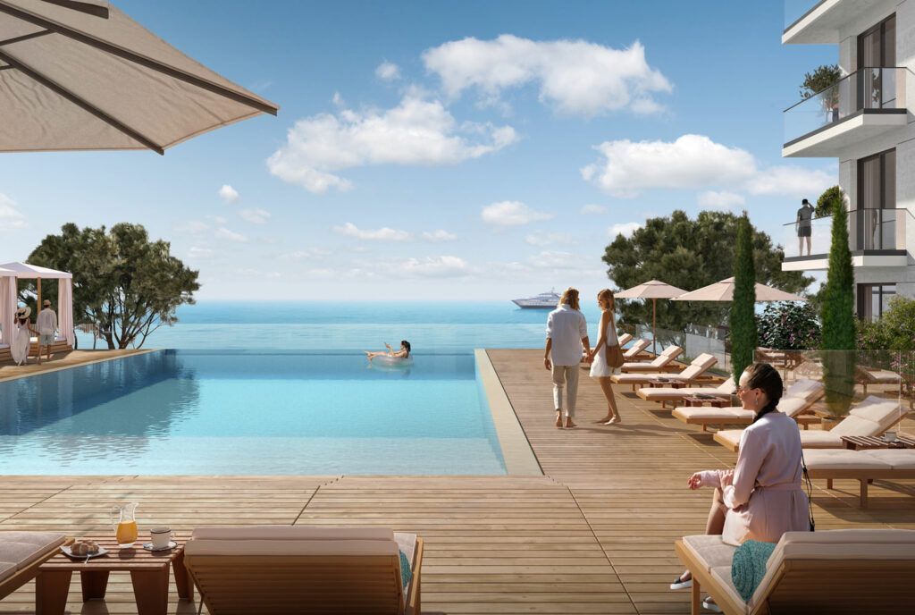 Apartment 2+1+2 for sale, in Beach Views Residence Durrës