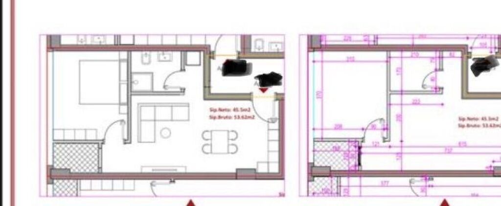 Apartment 1+1  54m2