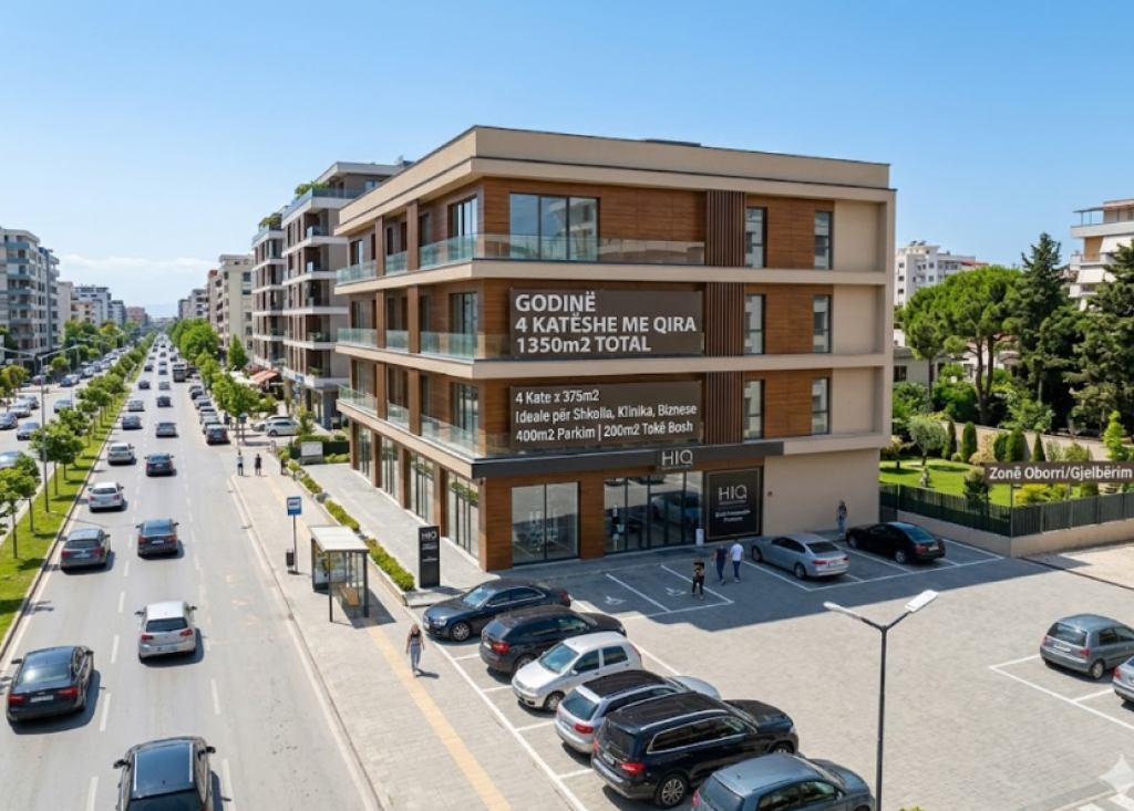 ▫️ 4-STORY BUILDING FOR RENT – Dritan Hoxha Street ▫️