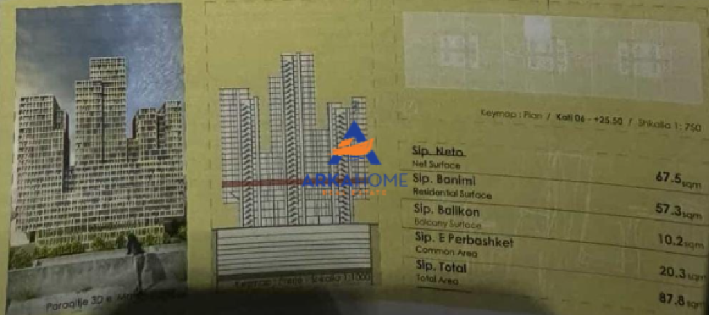 VENDESI APPARTAMENTO 1+1+BALCONE "MANHATTAN RESIDENCE, DON BOSKO" 144.870 EURO