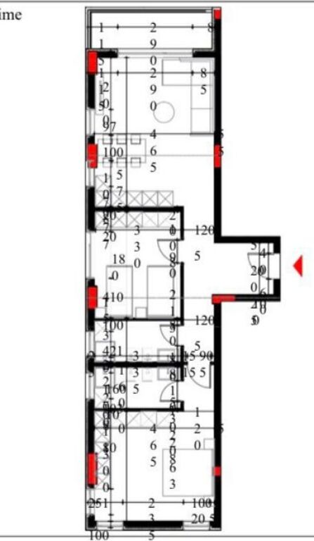 Vendesi in vendita appartamento 2+1+2 a Platinum Residence 2, Paskuqan