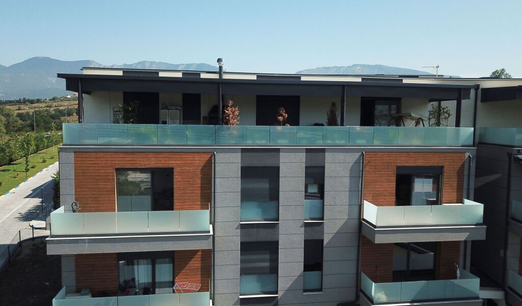 Apartment 1+1 with parking space for rent at Sofia Residence, near TEG.