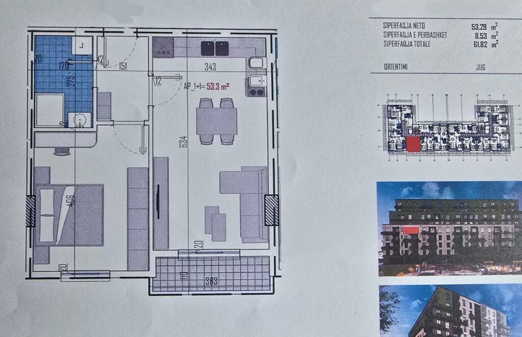 SHITEN APARTAMENTE 1+1 DHE 2+1 NË ZONEN E KAMZES