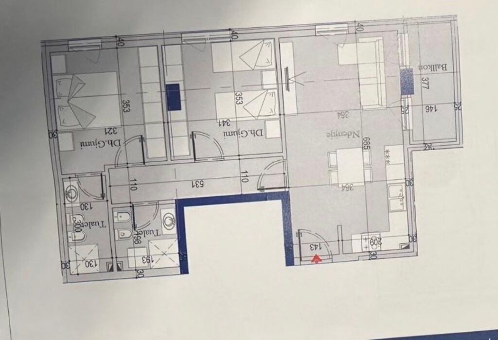 ✨Appartamento in vendita 2+1+2 | 📍Ish Dogana, Tirana Entry 2