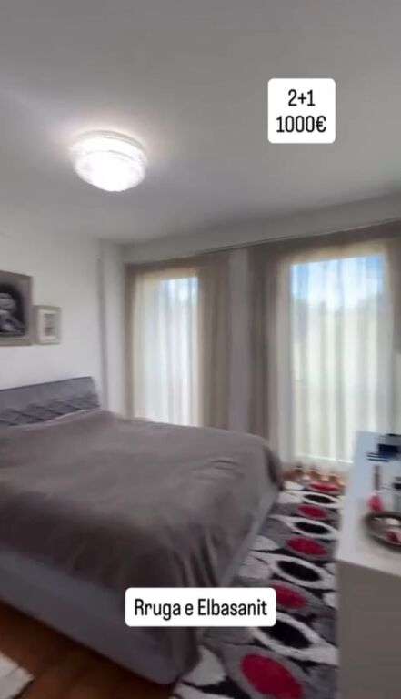 Appartamento 2+1 in affitto in Via Elbasan
