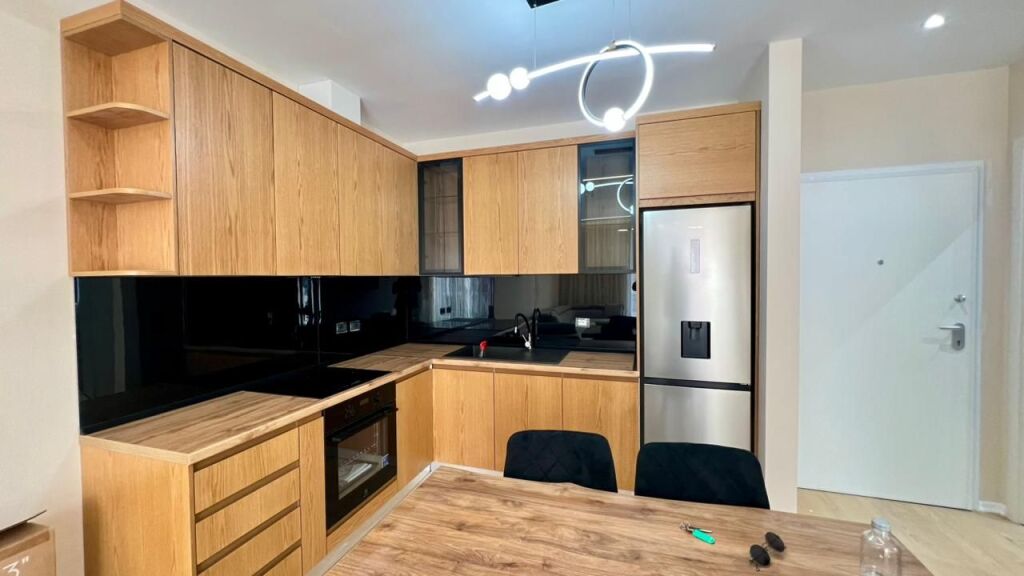 First Time for Rent ✨: 1+1 Apartment 📍 New Boulevard (Near SPAK) – 65,000 ALL/Month – 65m² | 100% Brand New &amp; Never Lived In ⚜️