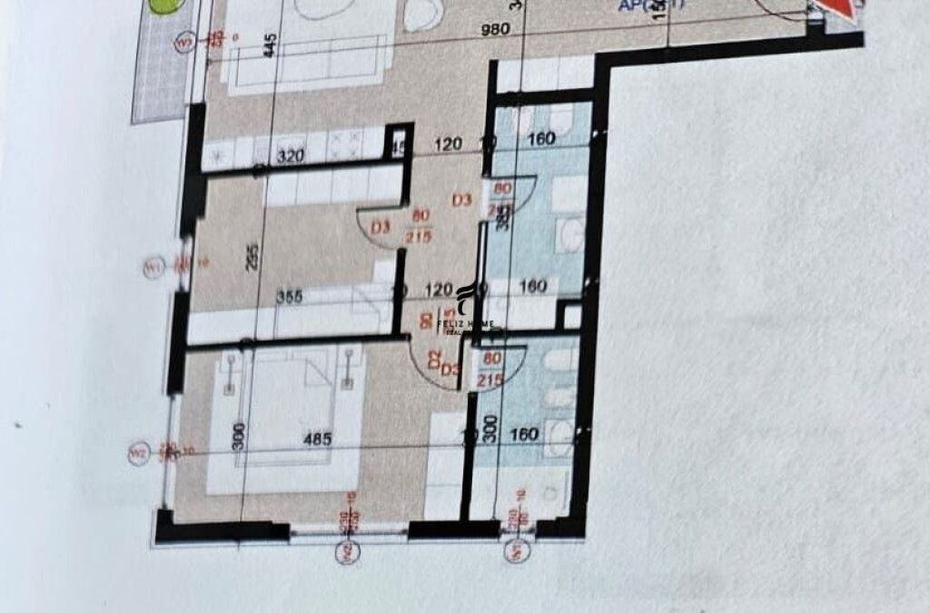 FOR SALE APARTMENT 2+1+2 KINOSTUDIO 162,000 EURO FH-58461