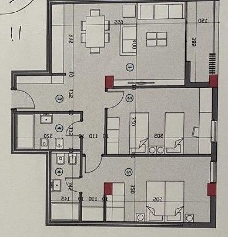 OCCASION Apartment 2+1 for sale at the former Women's Prison, Ali Demi