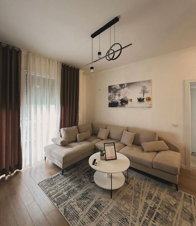 Apartment 1+1 for rent  Address: 5 Maji  Furnished  1st floor  Price 500 thousand lek  Extra parking 100 thousand lek