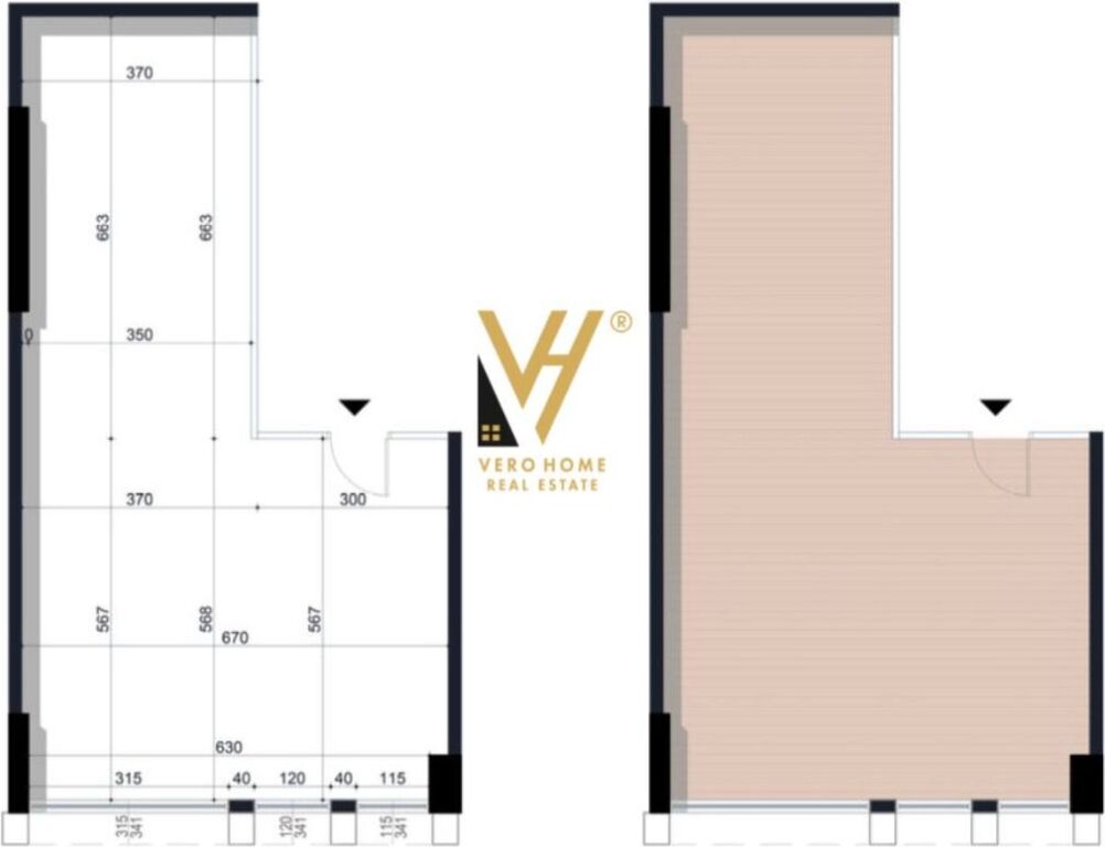 SHITET ZYRE 80 M2 TEK UNICO RESIDENCE, BLLOK 520.000 EURO
