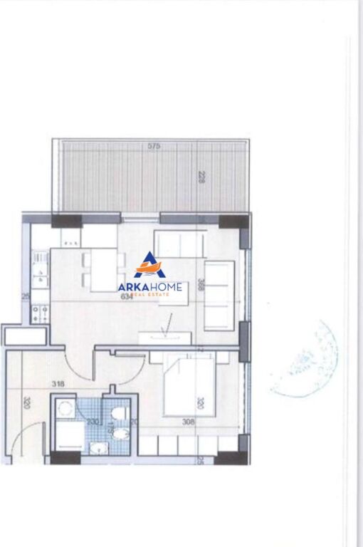 VENDESI APPARTAMENTO 1+1+BALCONE "UNIVERS CITY" 90.126 EURO