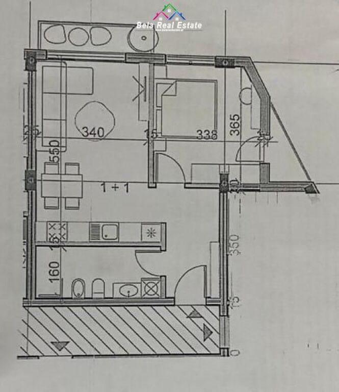 Apartment For Sale 1+1 Near Aviation Field (ID B110549) Tirana