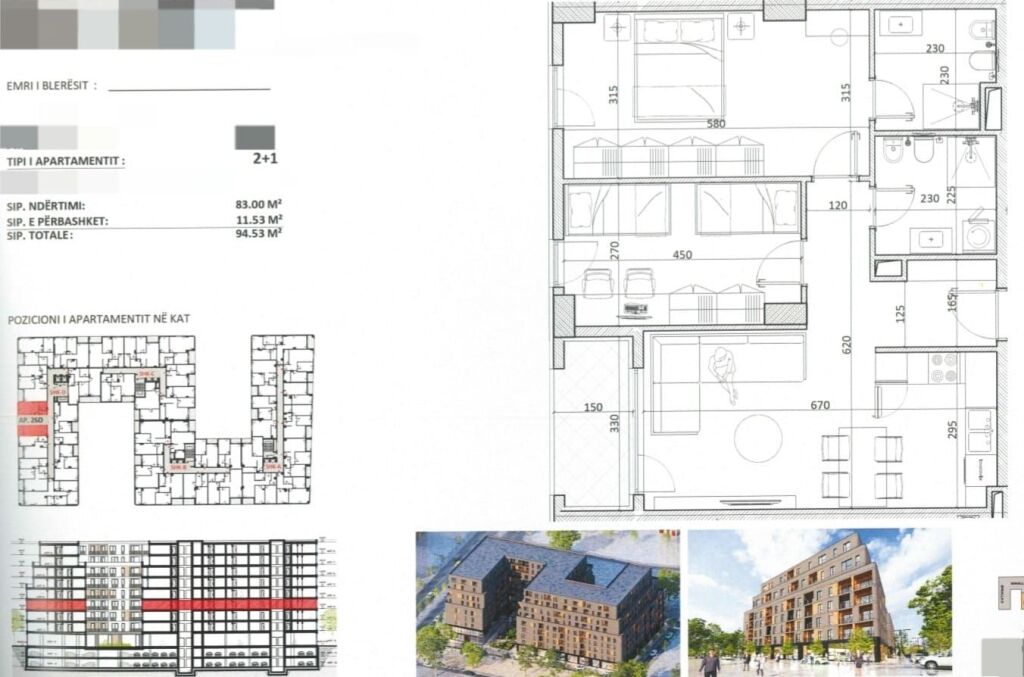 APARTMENTS 2+1 FOR SALE IN THE KAMZA AREA