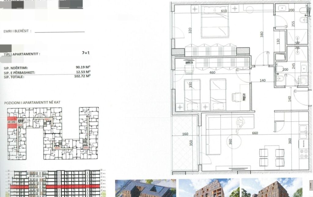 APARTMENTS 2+1 FOR SALE IN THE KAMZA AREA