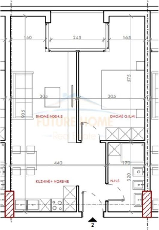 In vendita, Appartamento 1+1, Astir Residence 2, Tirana