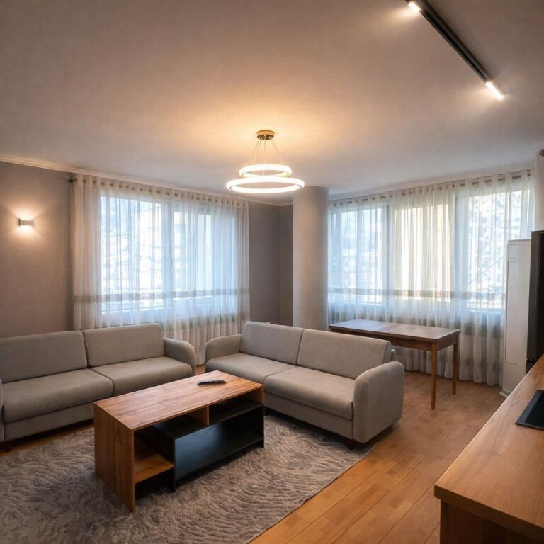 APARTMENT FOR RENT 2+1+BALCONY IN PAZAR I RI, NEAR BKT 800 EURO