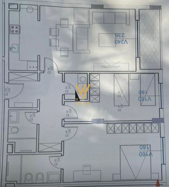 APARTMENT 2+1+2+BLK FOR RENT AT DRY LAKE 1,200 EURO