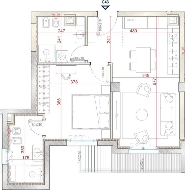 Appartamento 1+1 in Vendita – Park Avenue