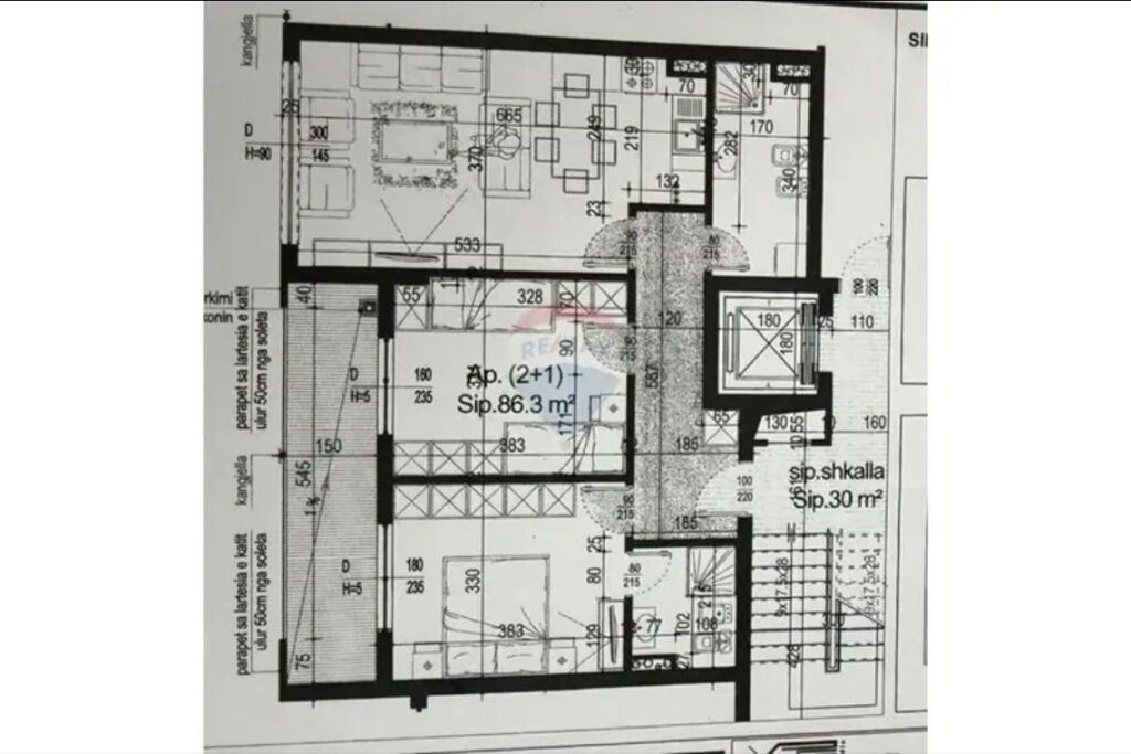 APPARTAMENTO 2+1 IN VENDITA A ASTIR,