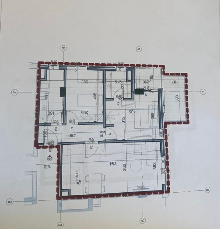 SHITET APARTAMENT 2+1+2 ISH FUSHA AVIACIONIT 24.670.000 LEKE FH-58641