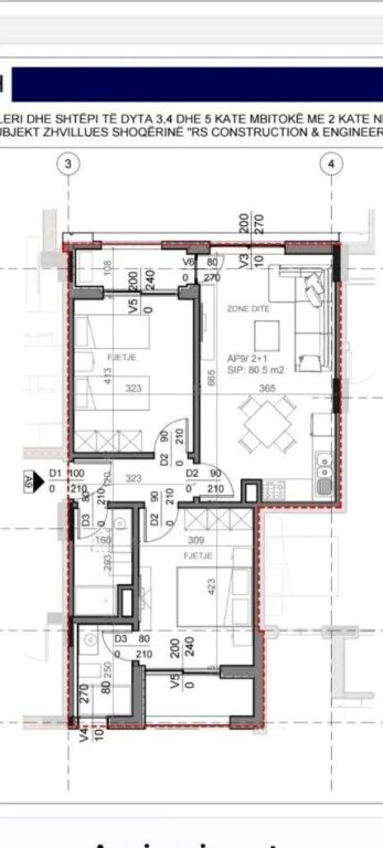 Vendesi Appartamento 2+1+Veranda