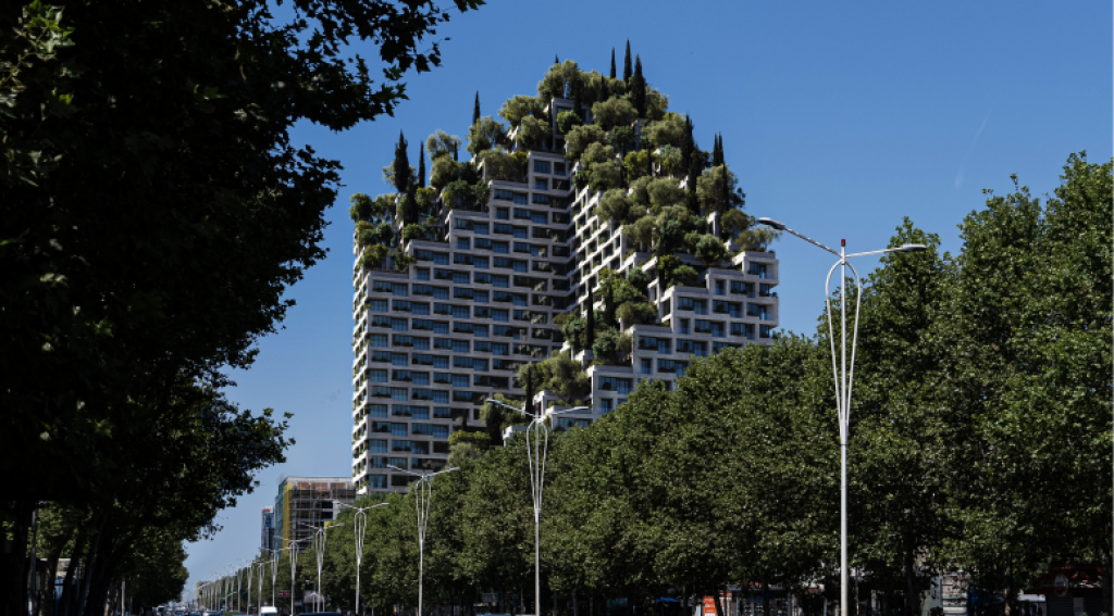 Shitet apartament 1+1 tek Lion Park Residence 2