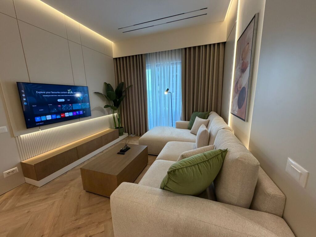 Apartment for rent 2+1 at Tirana Garden Building