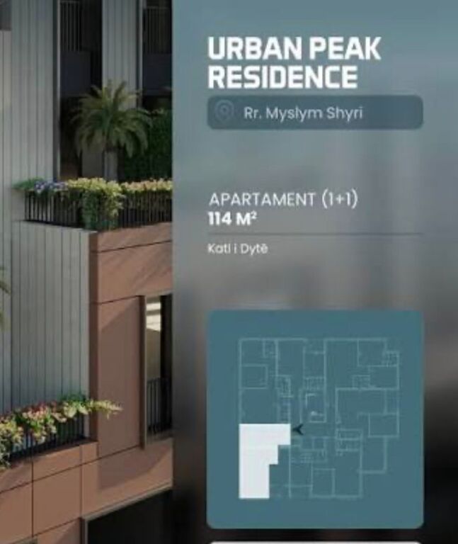 Apartments for sale at Urban Peak in the Center, Myslym Shyri