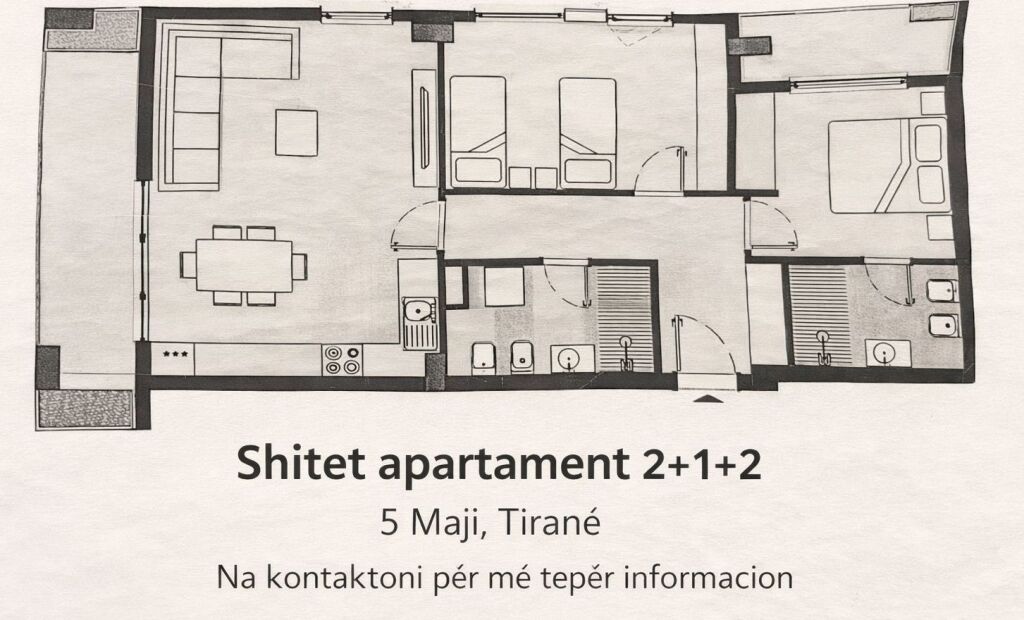 Apartment 2+1 for Sale 5 May