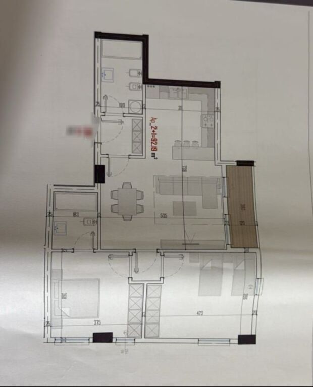 Vendesi in vendita 2+1+2 a Paskuqan