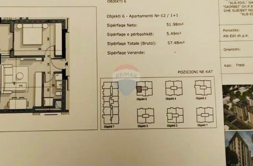 📍🏠Apartment 1+1 for Sale 5 Maji