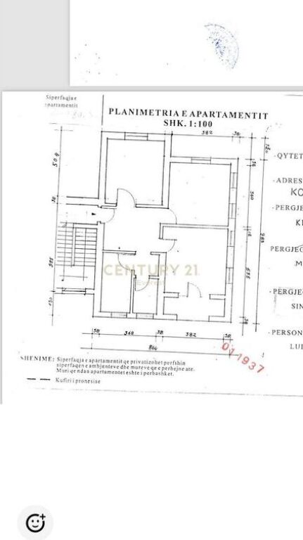 Shiten 2 apartamente 2+1 në Bulevardin Zogu I