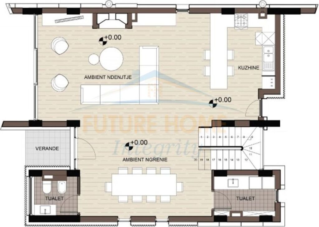 For sale, 4-Storey Villa, Perla Gardens Residence, Mjull-Bathore, Tirana.