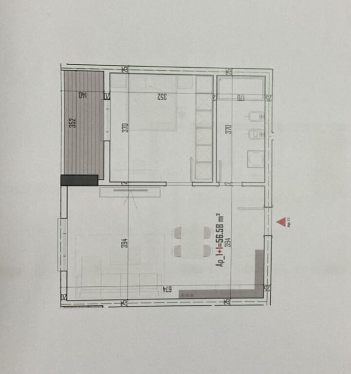 Apartment 1+1 for Sale – Paskuqan