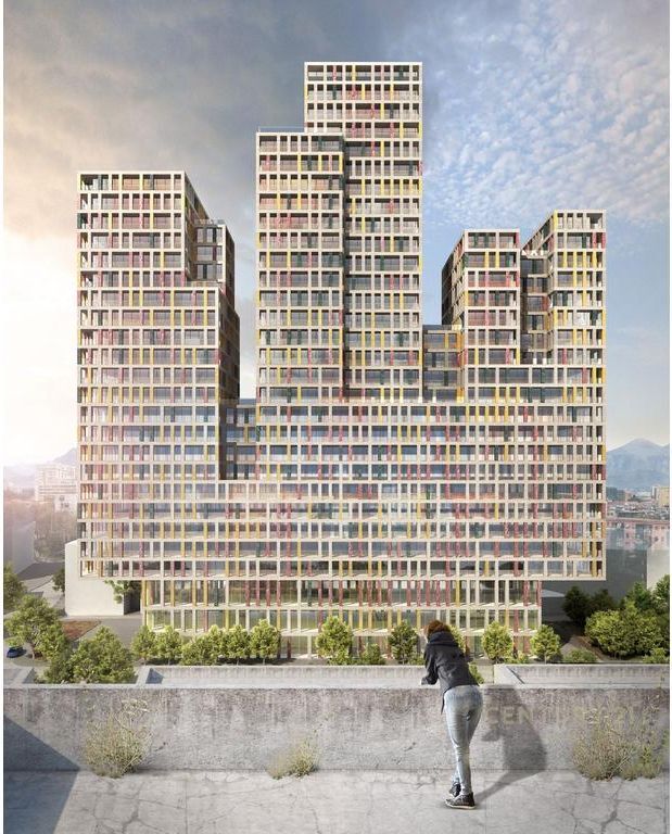 SHITET APARTAMENT 2+1+2 TEK MANHATTAN RESIDENCE, NE ZOG TE ZI